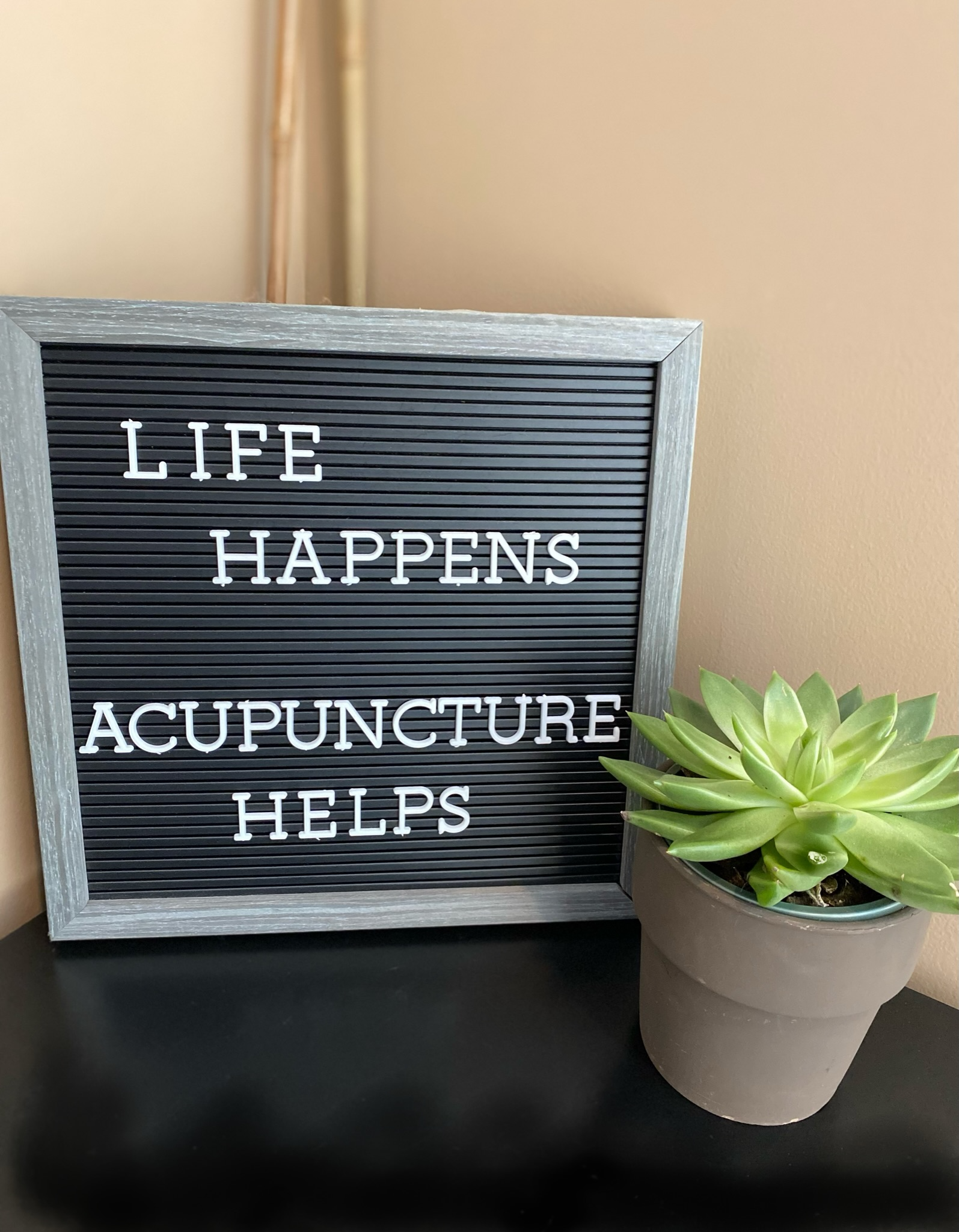 Life happens, acupuncture helps